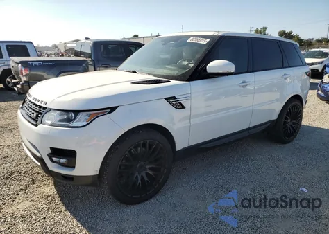 2014 Land Rover Range Rover Sport Hse из США, поврежденный, VIN SALWR2WF9EA338546